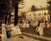 弗朗索瓦 弗拉芒 : Reception At Malmaison